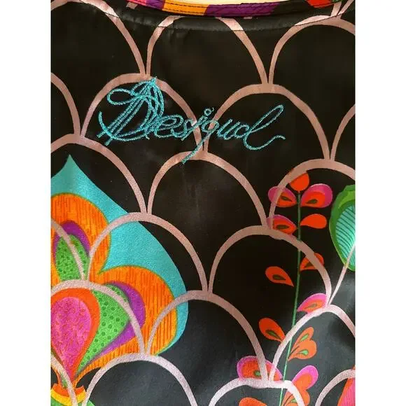 DESIGUAL blouse size Large L - UNIQUE - Picture 5 of 5